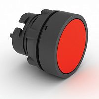 Головка кнопки Tekfor LAY4-EA4 плоская пружинный возврат красный картинка